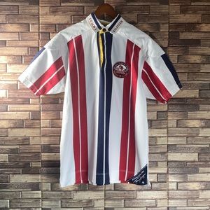 Vintage 90’s Mens’s Tommy Hilfiger Striped International Games Polo Small